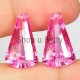 Růžový topaz  23,65 ct 2ks  KK26