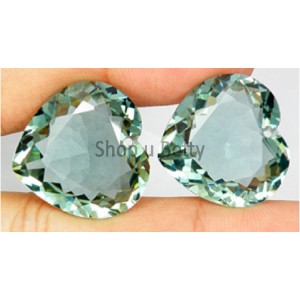 Zelený ametyst  2ks 46,77 ct  KK53