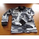 Mikina ,, maskáčová teplákovina " vel. 98 cm  DO138