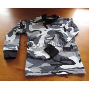 Mikina ,, maskáčová teplákovina " vel. 98 cm  DO138