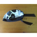 Čepice maskáč, pirátka vel. 2 - 4 roky  DO155