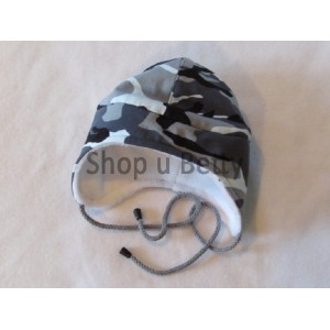 Dětská ušanka maskáč vel. 48 cm DO165