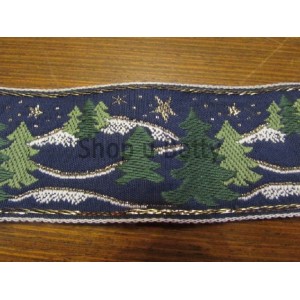 Stuha vyšívaná  š. 5,2 cm x 0,90M  MA100
