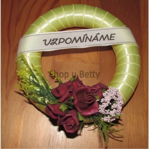 Věneček k urnám  13 cm BD90