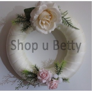 Svatební věneček a 1 ks polštářek    SVP10