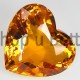 KK 25 Citrín 65,45 ct,srdce