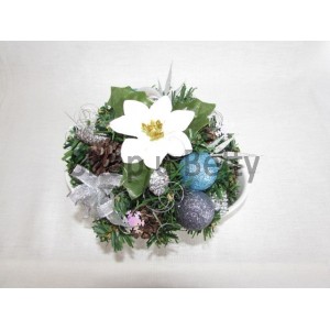 Vánoční dekorace modrá        VA 02