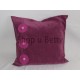 Povlak na polštářek malinová        BD 37